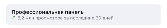 5,2 млн просмотров за последние 30 дней